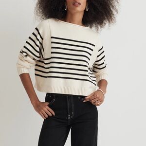 Madewell Rolled-Neck Pullover Sweater